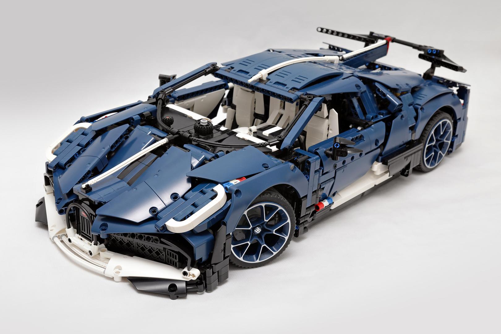 Aerodynamic WChiron Hyper Beast - Building Blocks Set | Power Brickz