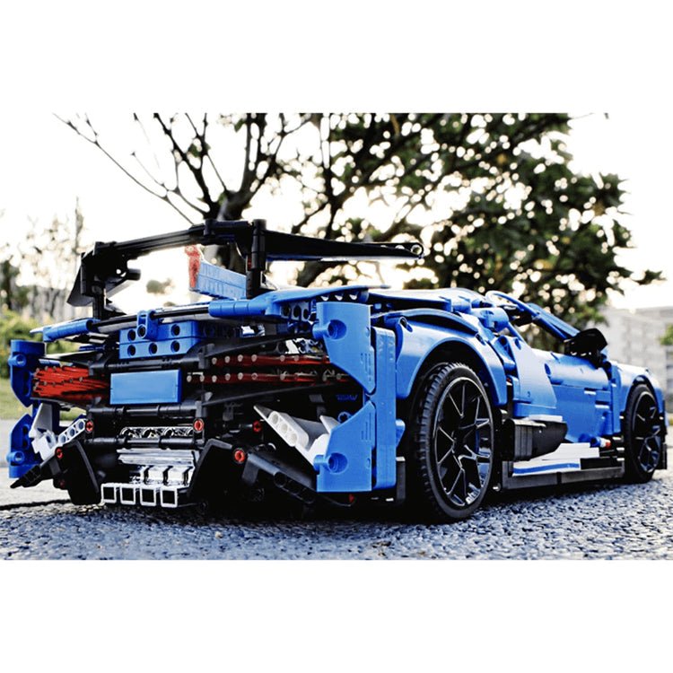 Aerodynamic WChiron Hyper Beast - Building Blocks Set | Power Brickz