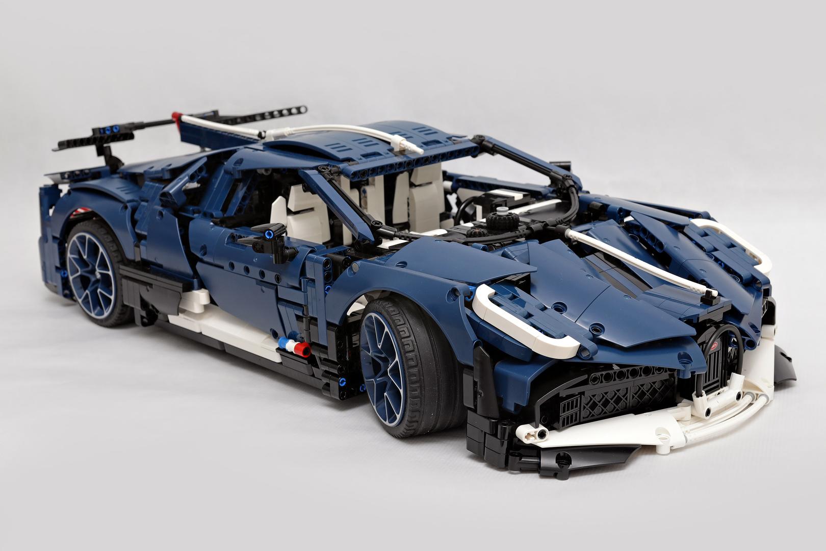 Aerodynamic WChiron Hyper Beast - Building Blocks Set | Power Brickz