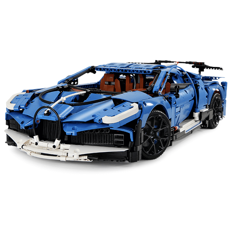 Aerodynamic WChiron Hyper Beast - Building Blocks Set | Power Brickz