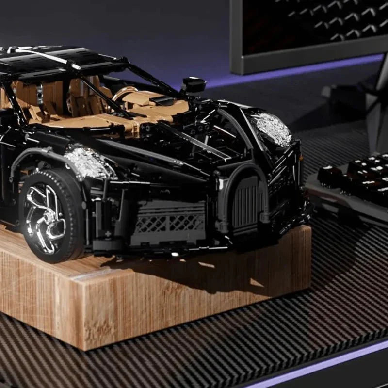 WVoiture Noire - Building Blocks Set | Power Brickz