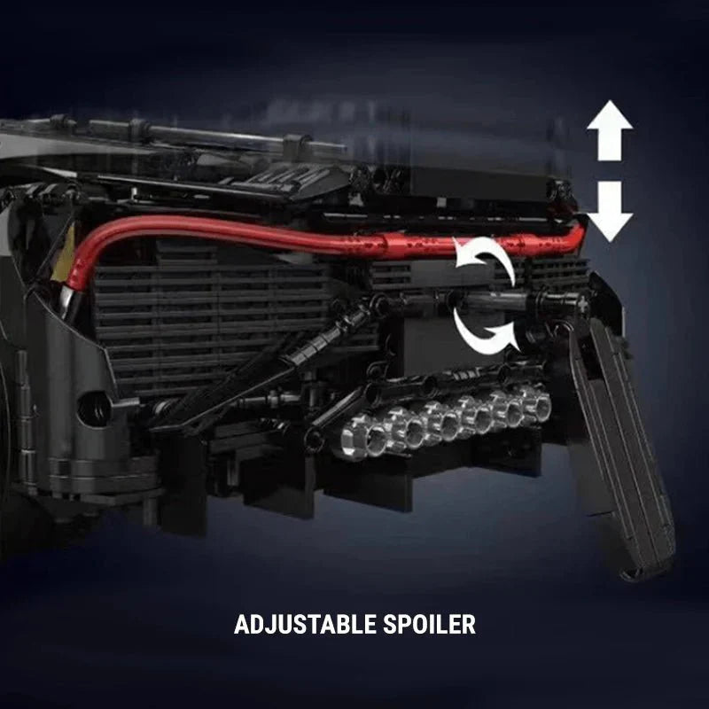 WVoiture Noire - Building Blocks Set | Power Brickz