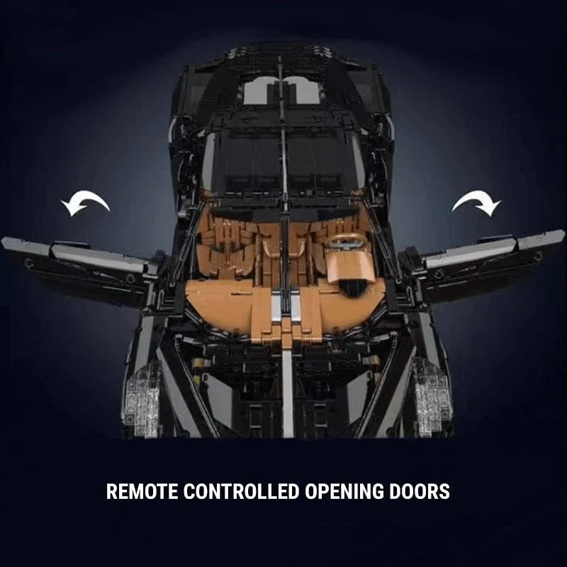 WVoiture Noire - Building Blocks Set | Power Brickz