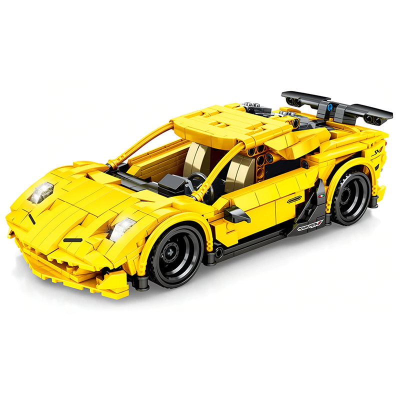 Legendary American Muscle Muscle Car Building Blocks | 750 Pcs