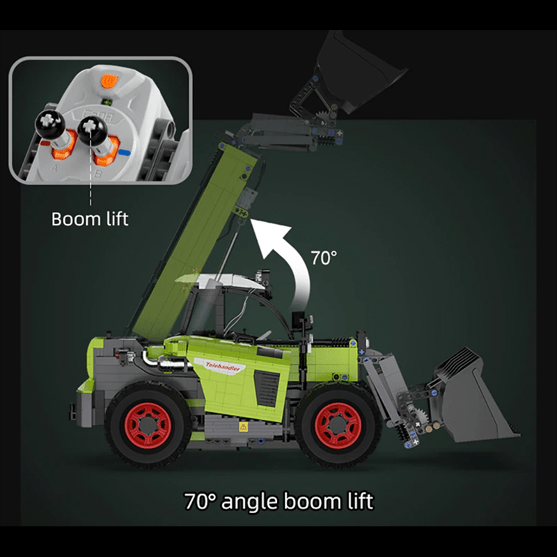 Cargo Loader Utility Vehicle - Building Set | Power Brickz