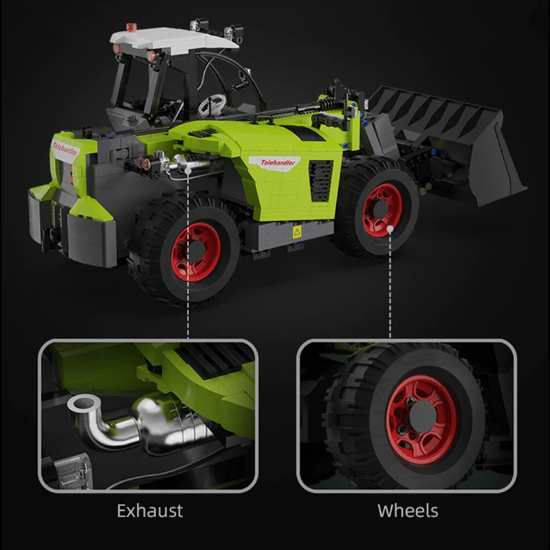 Cargo Loader Utility Vehicle - Building Set | Power Brickz