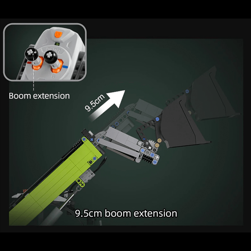 Cargo Loader Utility Vehicle - Building Set | Power Brickz
