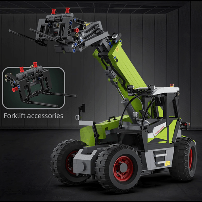 Cargo Loader Utility Vehicle - Building Set | Power Brickz