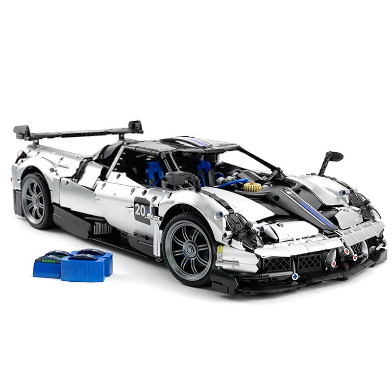 Carbon Aero Huayra BC Hypercar – brick-built display model made from building blocks