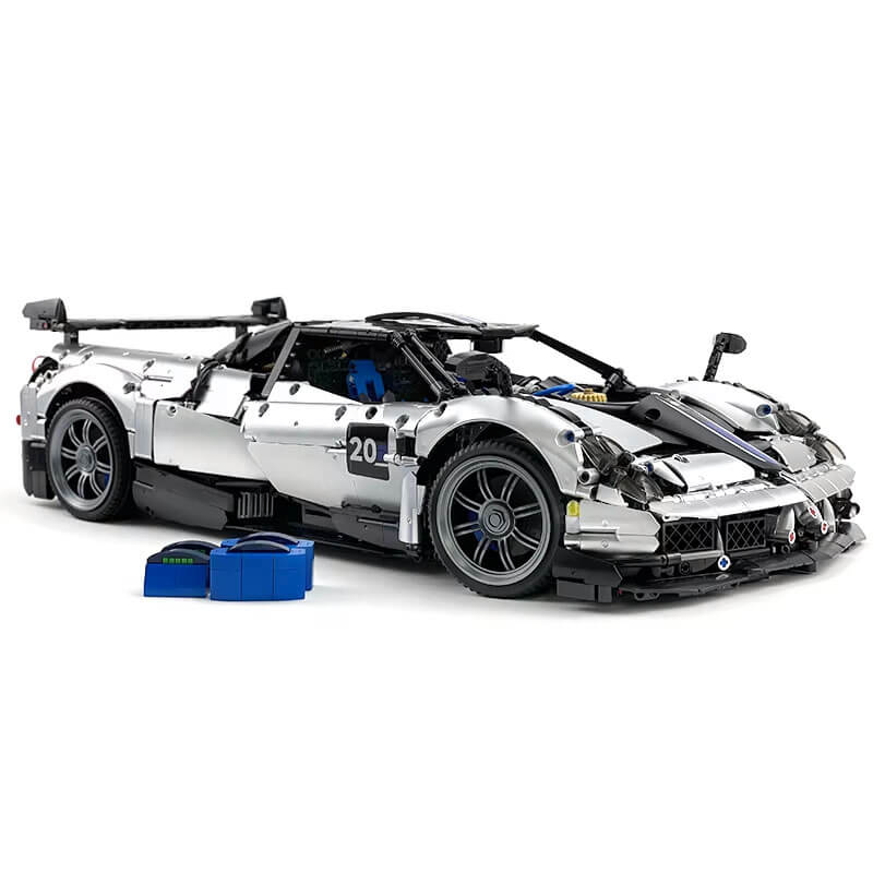 Carbon Aero Huayra BC Hypercar – brick-built display model made from building blocks
