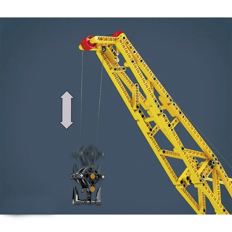 RC Crawler Crane - Building Set | Power Brickz