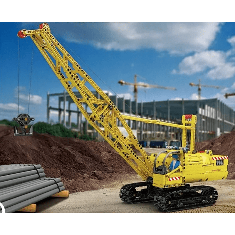 RC Crawler Crane - Building Set | Power Brickz