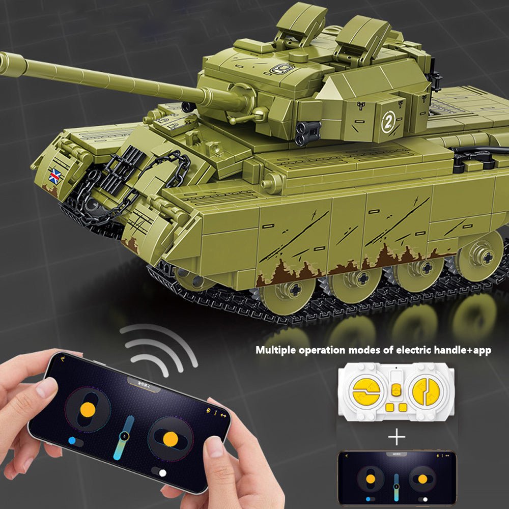 Centurion Main Battle Tank with Power Functions - Building Set | Power Brickz
