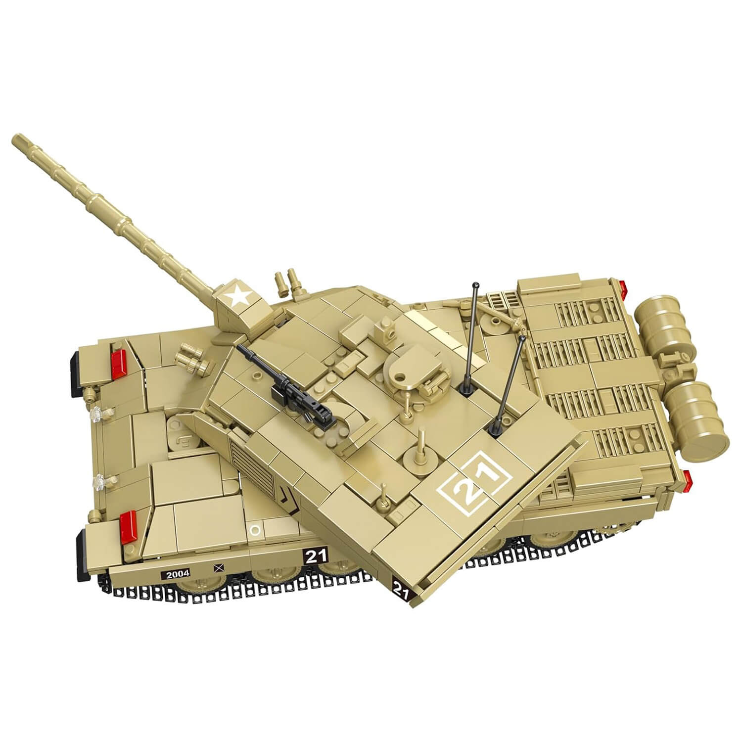 Challenger 2 Battle Tank RC - Building Set | Power Brickz