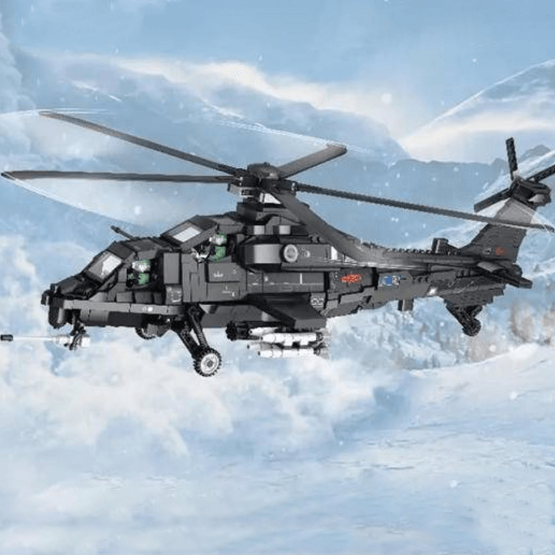 Changhe Z-10 - Building Set | Power Brickz