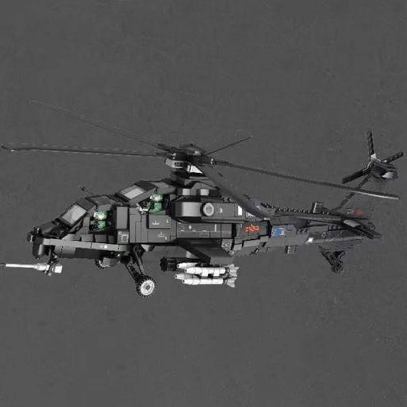 Changhe Z-10 - Building Set | Power Brickz