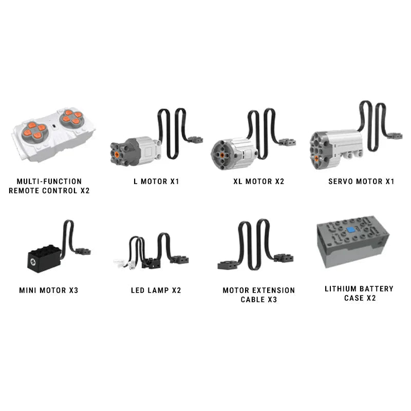 Mid-Engine American Supercar - Building Set | Power Brickz