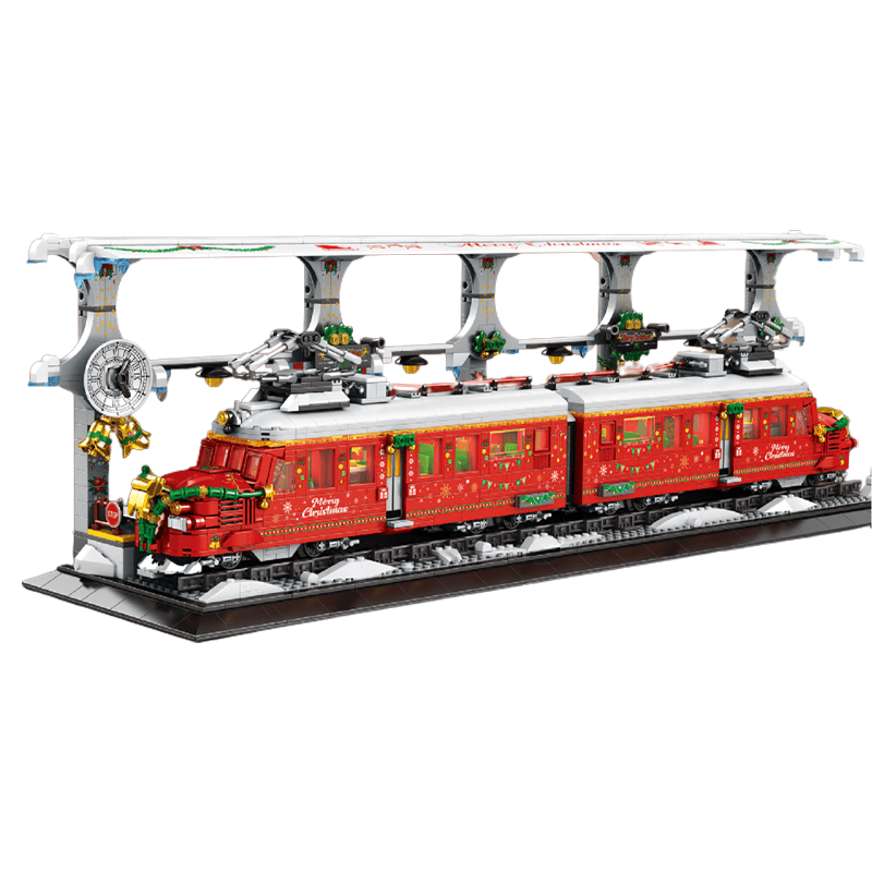 Christmas Train Set - Building Set | Power Brickz