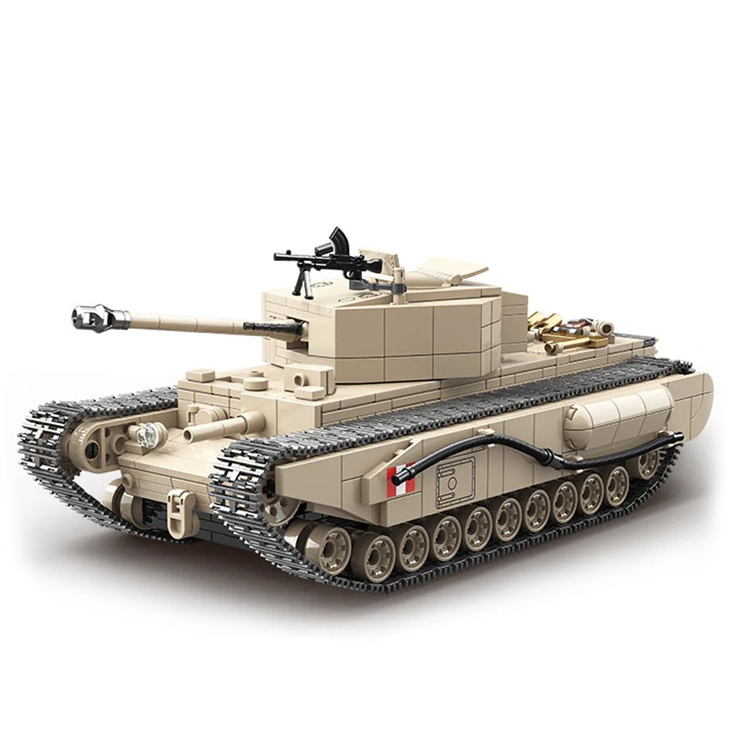 CHURCHILL MK.I Infantry Tank - Building Set | Power Brickz