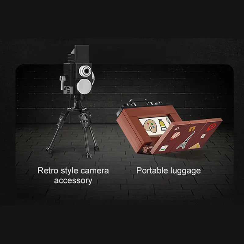 Vintage Citroen 2CV - Building Blocks Set | Power Brickz