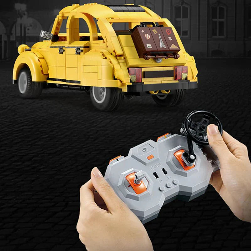 Vintage Citroen 2CV - Building Blocks Set | Power Brickz