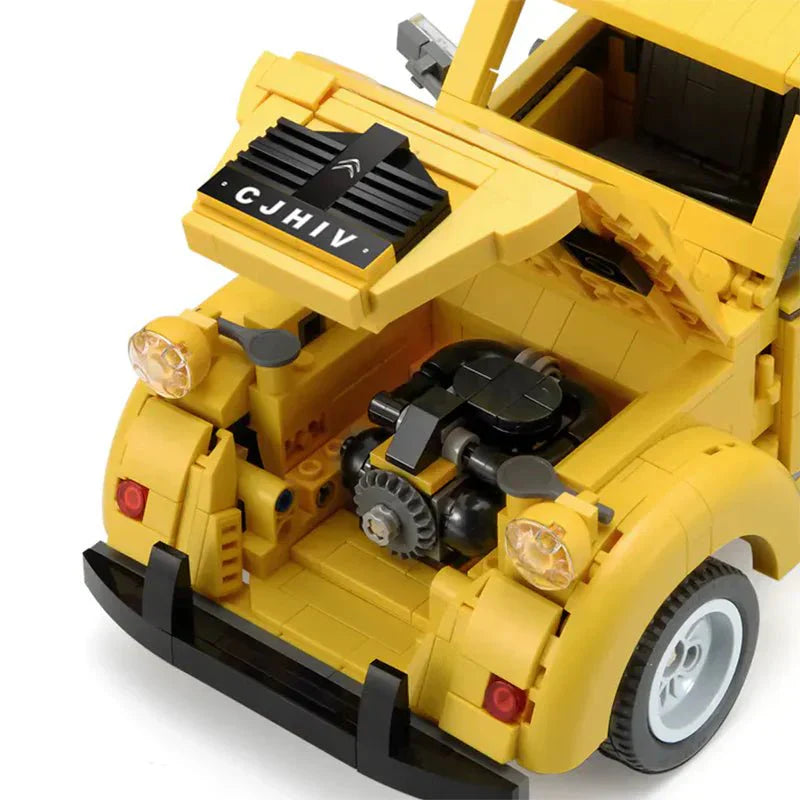 Vintage Citroen 2CV - Building Blocks Set | Power Brickz