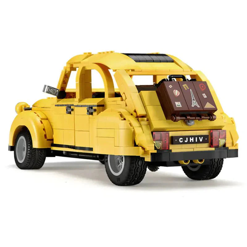 Vintage Citroen 2CV - Building Blocks Set | Power Brickz