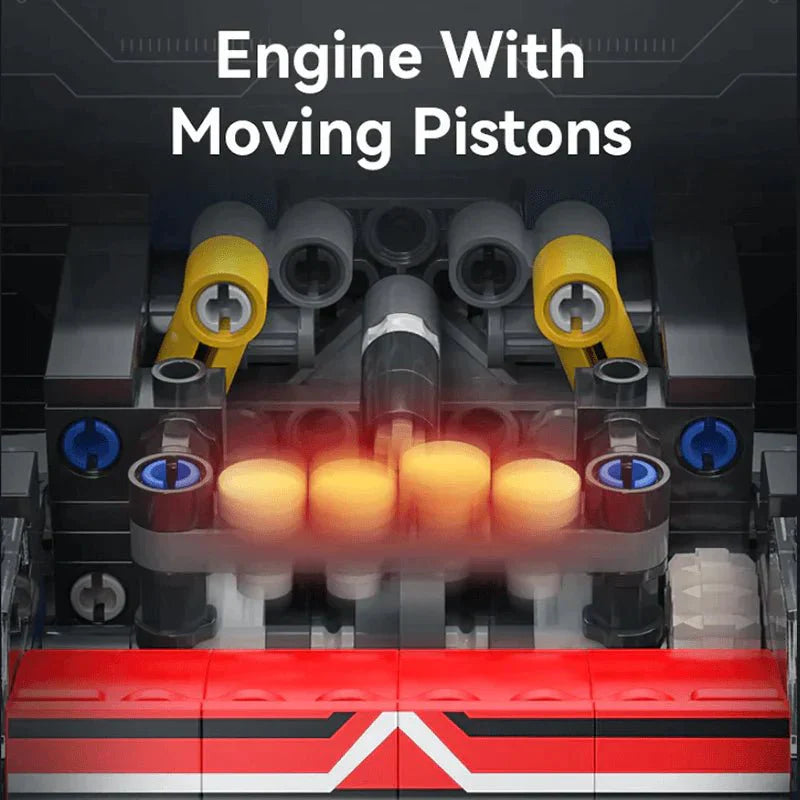 Citroen WRC Rally - Building Blocks Set | Power Brickz