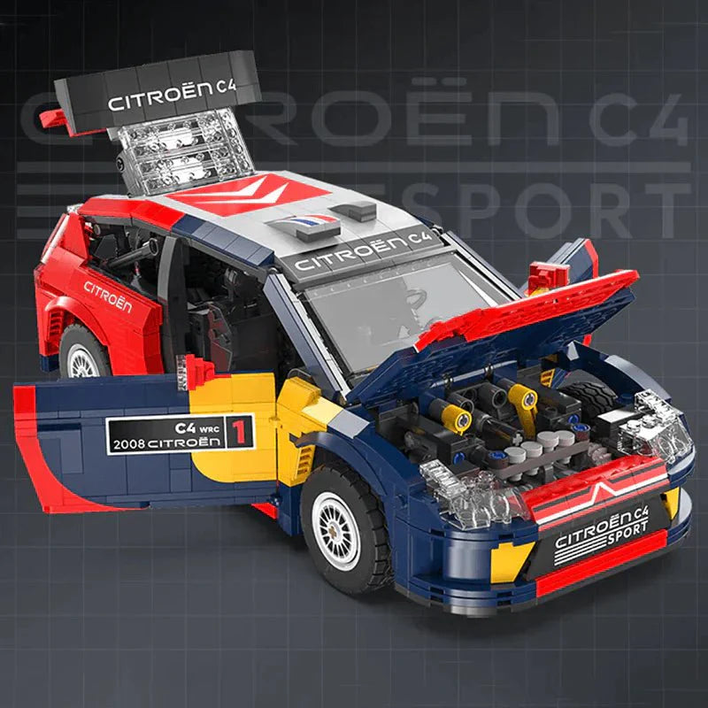 Citroen WRC Rally - Building Blocks Set | Power Brickz