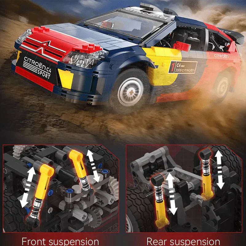 Citroen WRC Rally - Building Blocks Set | Power Brickz