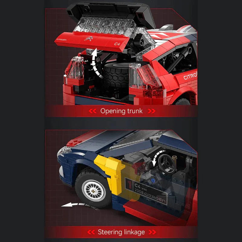 Citroen WRC Rally - Building Blocks Set | Power Brickz