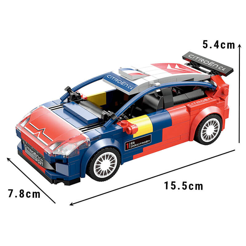 Citroen C4 WRC - Building Blocks Set | Power Brickz