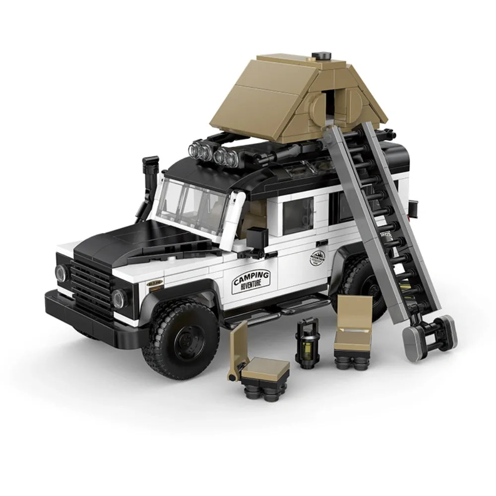 Classic Defender 4x4 Adventure - Building Blocks Set | Power Brickz
