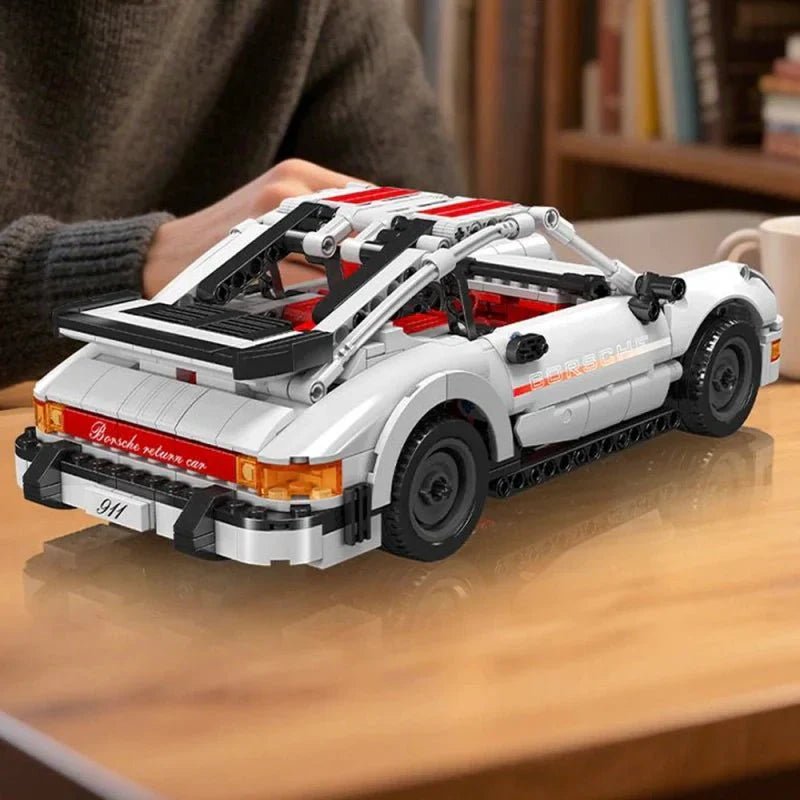 ClassicRear-Engine Sports Coupe - Building Blocks Set | Power Brickz