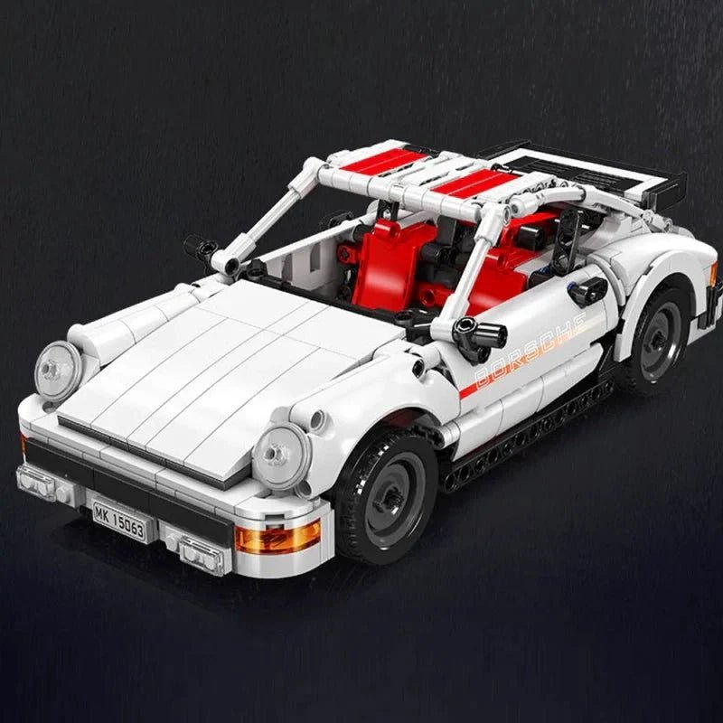 ClassicRear-Engine Sports Coupe - Building Blocks Set | Power Brickz