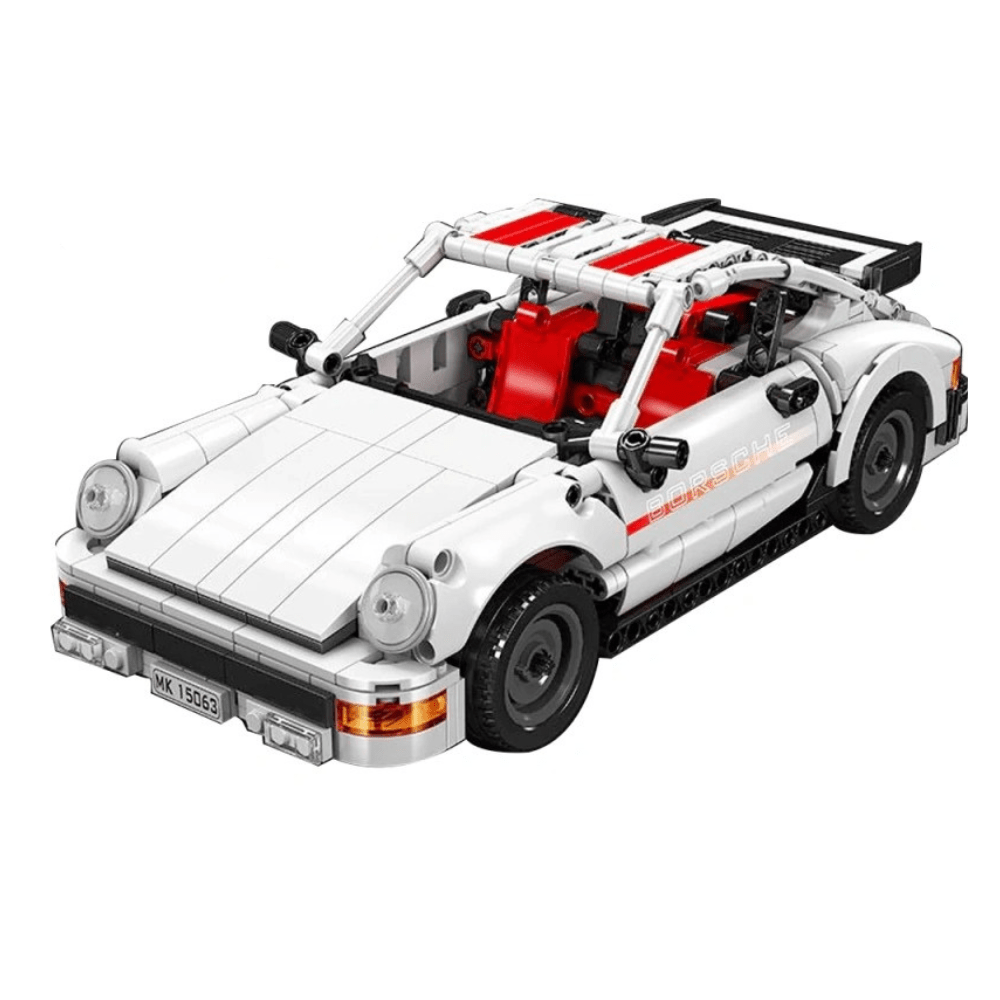 ClassicRear-Engine Sports Coupe - Building Blocks Set | Power Brickz
