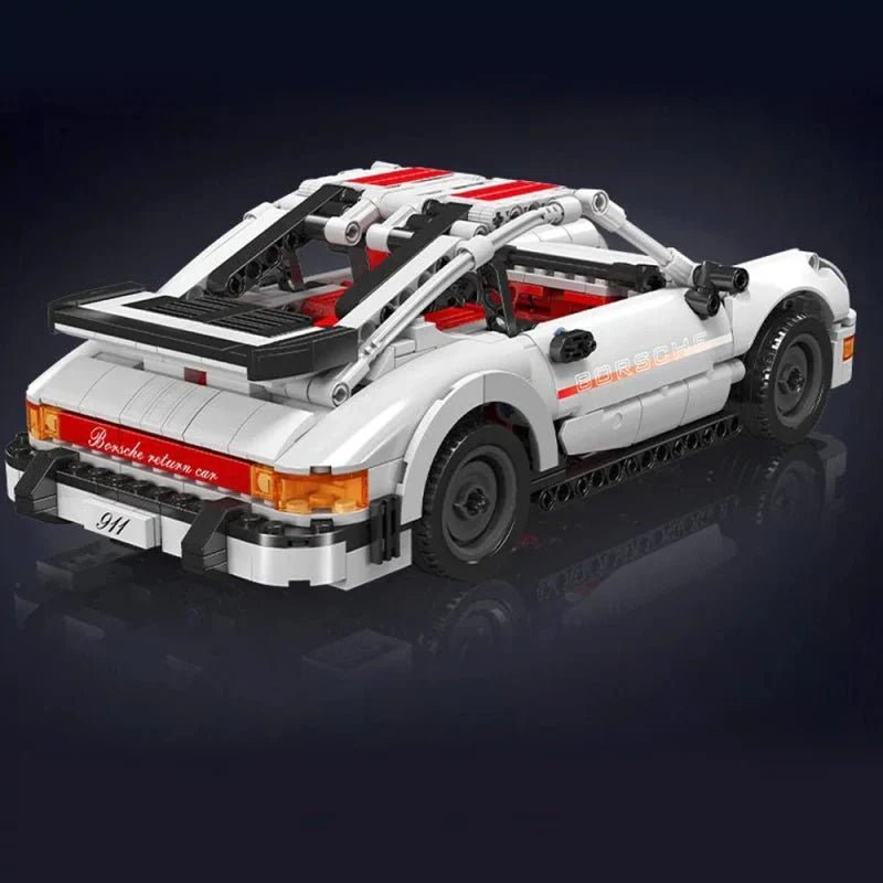 ClassicRear-Engine Sports Coupe - Building Blocks Set | Power Brickz