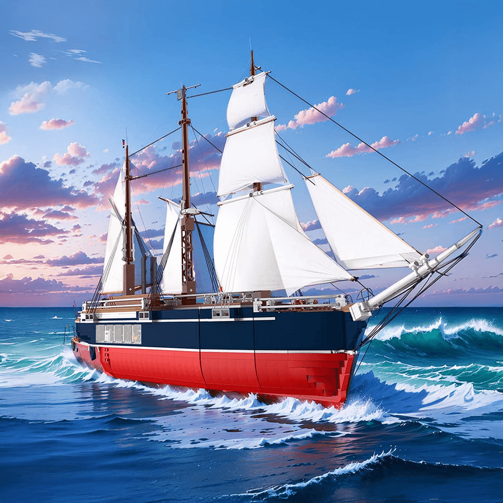 Classic Sailing Boat | 1686pcs - Power Brickz