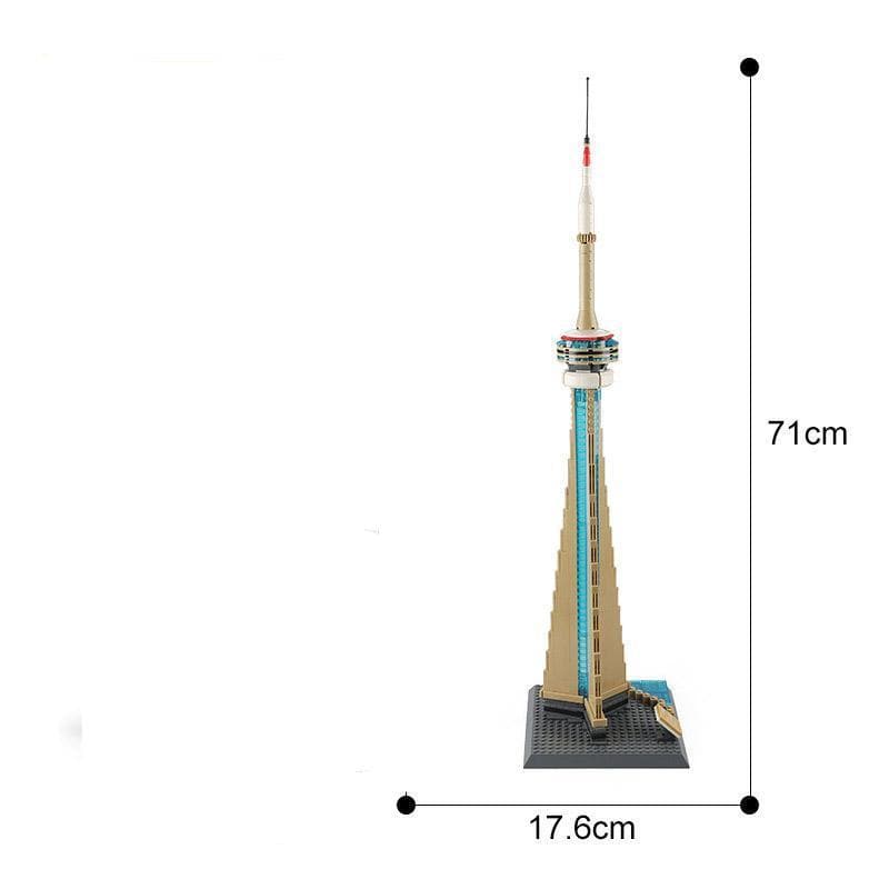 CN Tower Toronto - Building Set | Power Brickz