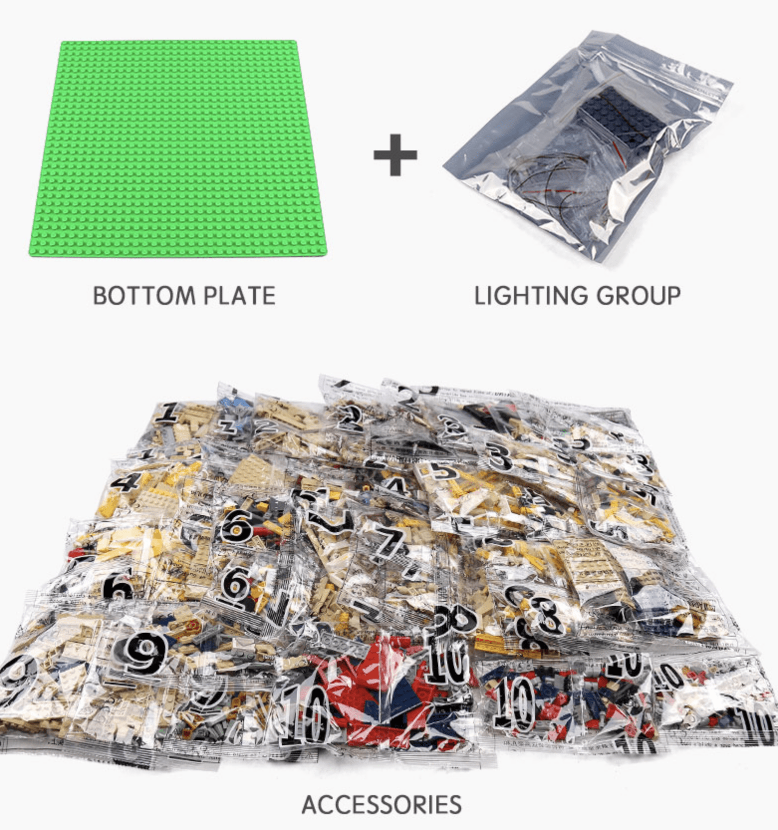 Corner Post Office - Building Set | Power Brickz