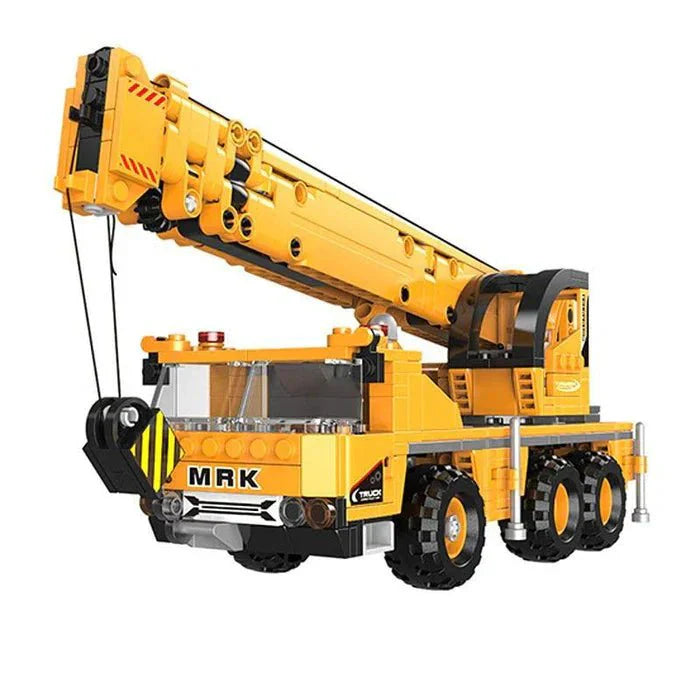 Mobile Crane Truck Model - Building Set | Power Brickz