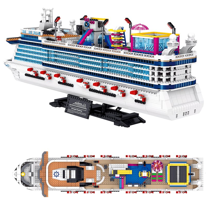 Cruise Liner - Building Set | Power Brickz