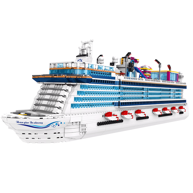 Cruise Liner - Building Set | Power Brickz