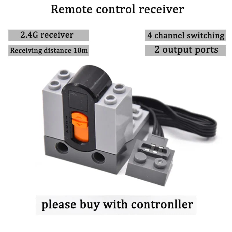 Custom RC Receiver Building Blocks Kit