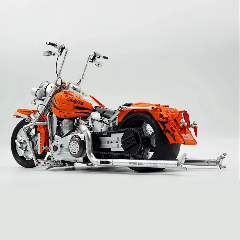 Custom V - Twin Street Bagger | 2392pcs - Power Brickz