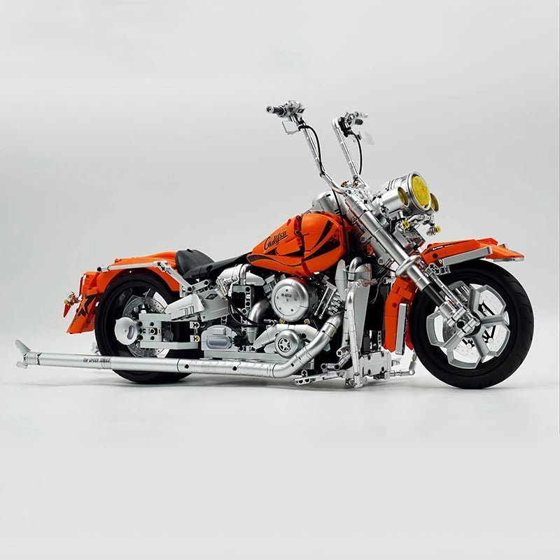 Custom V - Twin Street Bagger | 2392pcs - Power Brickz