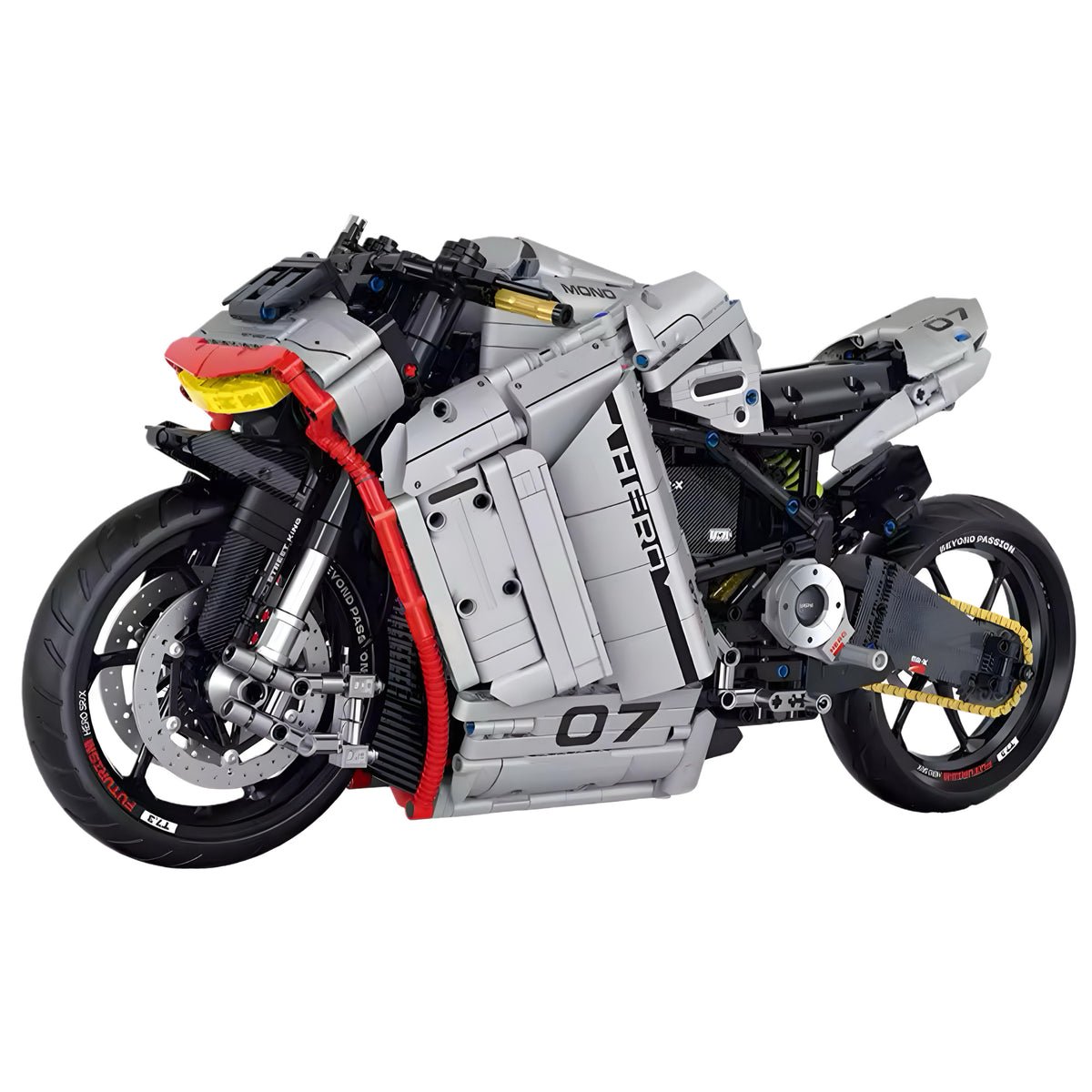 Cyberpunk Street Bike - Building Set | Power Brickz