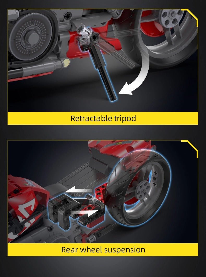 Cyberpunk CT - 3X Street Machine | 451pcs - Power Brickz