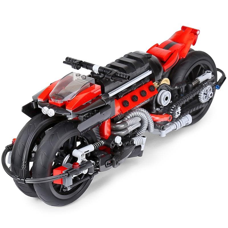 Cyberpunk Superbike Concept - Building Set | Power Brickz