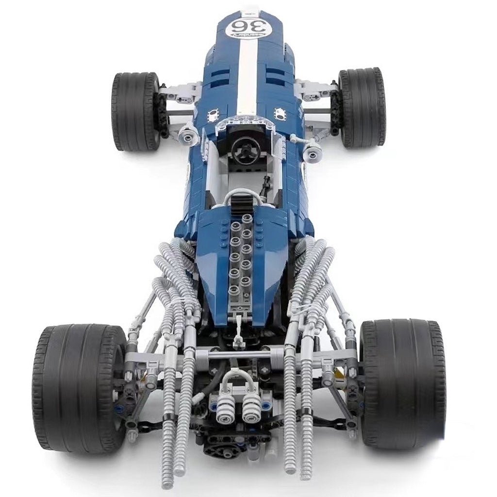 1967 Eagle V12 Grand Prix Racer Building Blocks Kit | 1758 Pieces